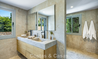 Villa espagnole au design intérieur moderne avec grand jardin à vendre sur la New Golden Mile á Benahavís entre Marbella et Estepona 804851 