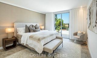 Villa espagnole au design intérieur moderne avec grand jardin à vendre sur la New Golden Mile á Benahavís entre Marbella et Estepona 804853 