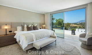 Villa espagnole au design intérieur moderne avec grand jardin à vendre sur la New Golden Mile á Benahavís entre Marbella et Estepona 804856 