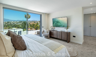 Villa espagnole au design intérieur moderne avec grand jardin à vendre sur la New Golden Mile á Benahavís entre Marbella et Estepona 804857 