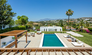 Villa espagnole au design intérieur moderne avec grand jardin à vendre sur la New Golden Mile á Benahavís entre Marbella et Estepona 804858 
