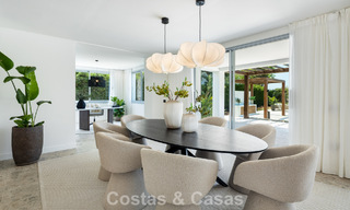 Villa espagnole au design intérieur moderne avec grand jardin à vendre sur la New Golden Mile á Benahavís entre Marbella et Estepona 804861 