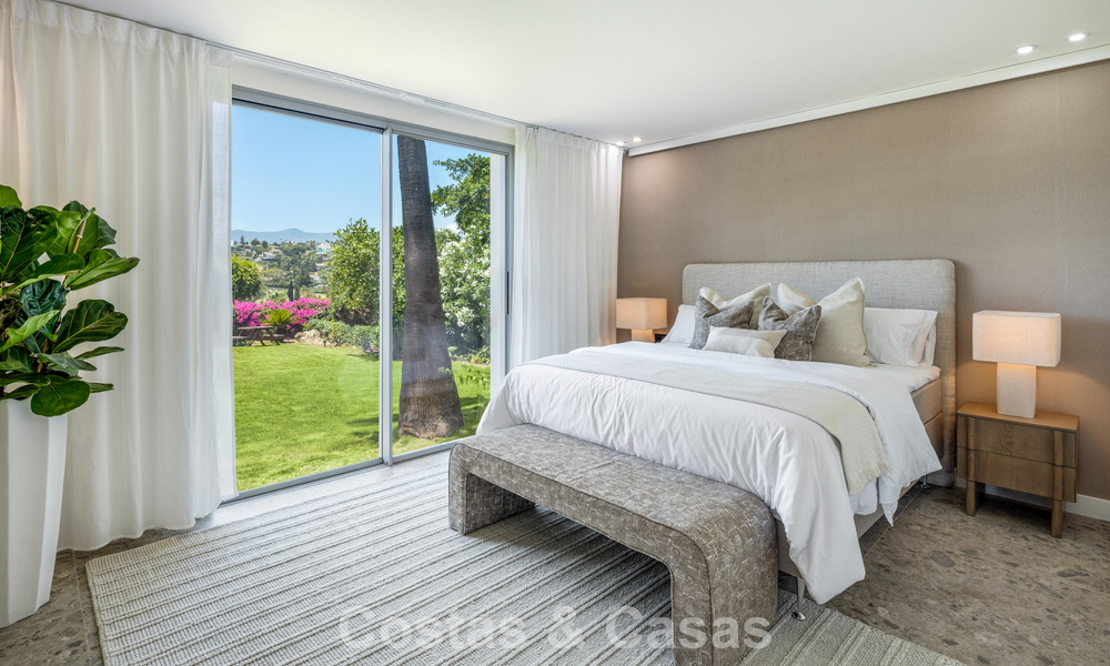 Villa espagnole au design intérieur moderne avec grand jardin à vendre sur la New Golden Mile á Benahavís entre Marbella et Estepona 804866