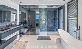 Villa exclusive avec vue panoramique sur la mer à vendre à Los Flamingos, resort de golf 5 étoiles à Marbella - Benahavís 804783 