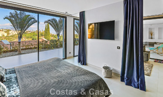 Villa exclusive avec vue panoramique sur la mer à vendre à Los Flamingos, resort de golf 5 étoiles à Marbella - Benahavís 804792 