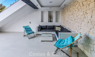 Villa exclusive avec vue panoramique sur la mer à vendre à Los Flamingos, resort de golf 5 étoiles à Marbella - Benahavís 804794 