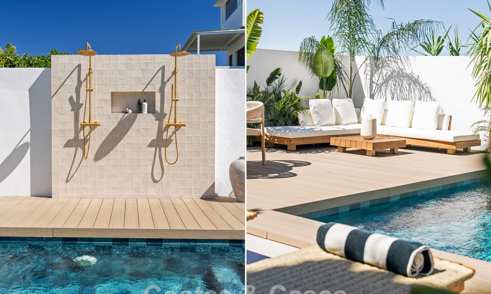 Élégante maison mitoyenne rénovée avec piscine privée à vendre à Nueva Andalucía, Marbella 804900