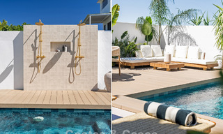 Élégante maison mitoyenne rénovée avec piscine privée à vendre à Nueva Andalucía, Marbella 804900 