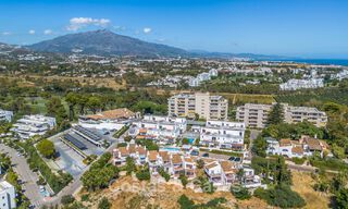 Maison mitoyenne contemporaine rénovée avec vue sur le golf et la mer à vendre sur la New Golden Mile, Marbella - Estepona 804942 