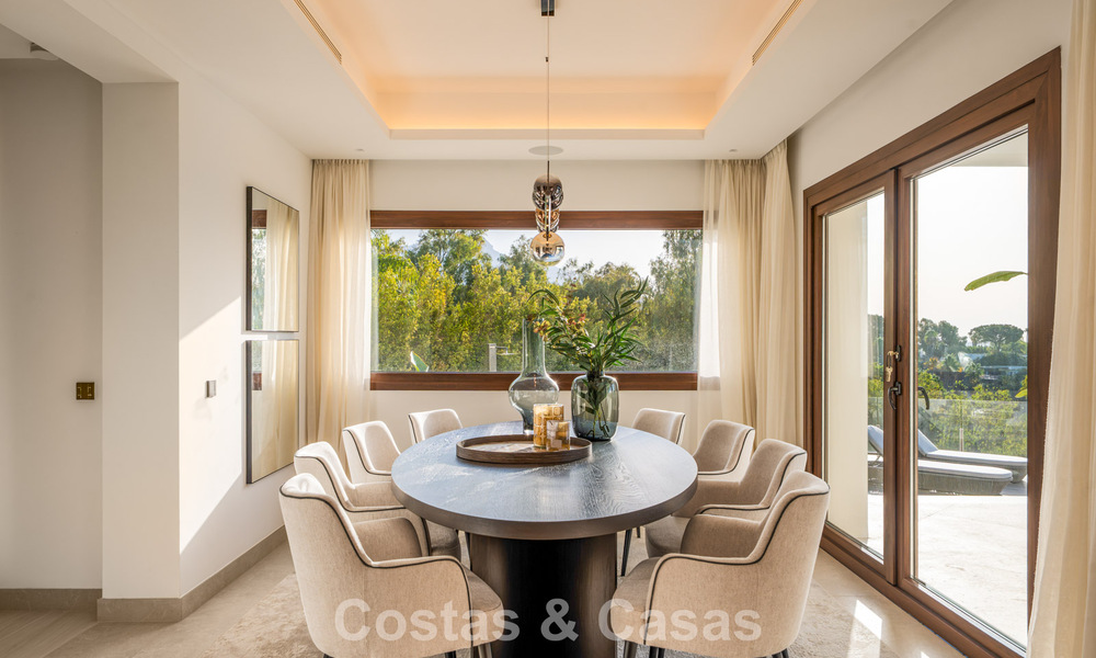 Villa de luxe moderne de style méditerranéen à vendre dans une résidence sécurisée exclusive à Marbella - Benahavís 805171