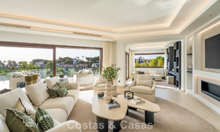 Villa de luxe moderne de style méditerranéen à vendre dans une résidence sécurisée exclusive à Marbella - Benahavís 805173 