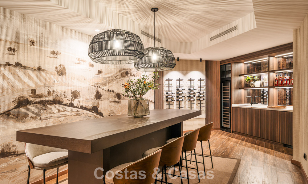 Villa de luxe moderne de style méditerranéen à vendre dans une résidence sécurisée exclusive à Marbella - Benahavís 805181