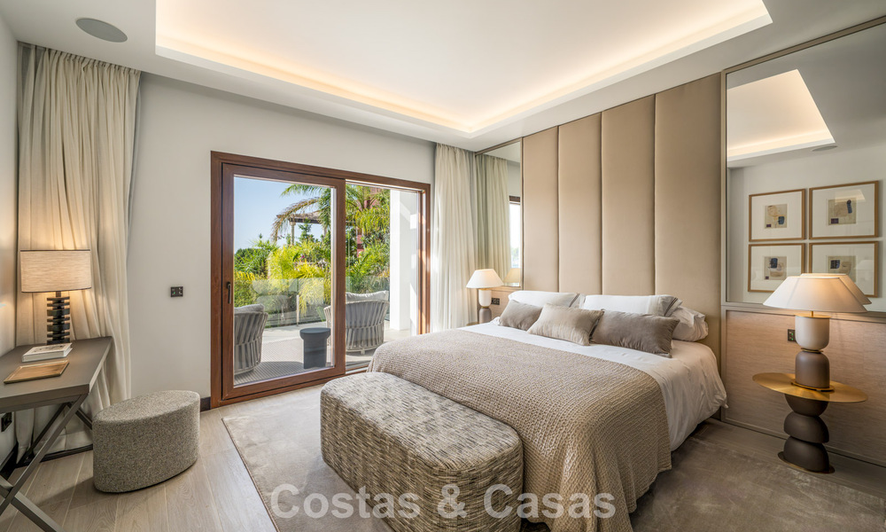 Villa de luxe moderne de style méditerranéen à vendre dans une résidence sécurisée exclusive à Marbella - Benahavís 805186