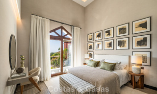 Villa de luxe moderne de style méditerranéen à vendre dans une résidence sécurisée exclusive à Marbella - Benahavís 805187 
