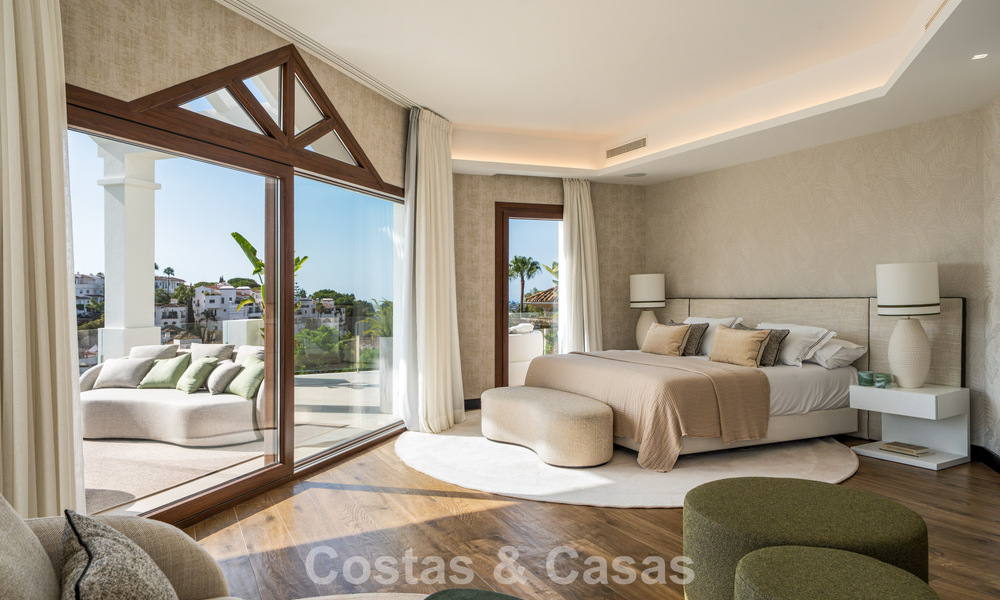 Villa de luxe moderne de style méditerranéen à vendre dans une résidence sécurisée exclusive à Marbella - Benahavís 805188