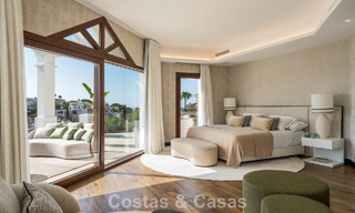 Villa de luxe moderne de style méditerranéen à vendre dans une résidence sécurisée exclusive à Marbella - Benahavís 805188 