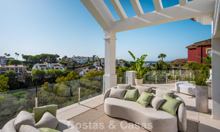 Villa de luxe moderne de style méditerranéen à vendre dans une résidence sécurisée exclusive à Marbella - Benahavís 805189 