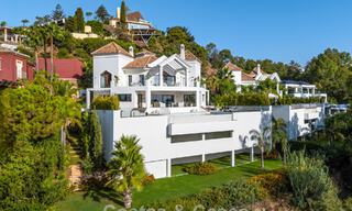 Villa de luxe moderne de style méditerranéen à vendre dans une résidence sécurisée exclusive à Marbella - Benahavís 805191 