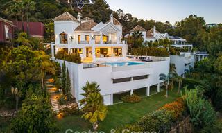 Villa de luxe moderne de style méditerranéen à vendre dans une résidence sécurisée exclusive à Marbella - Benahavís 805201 