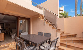Penthouse moderne à vendre dans une résidence en première ligne de plage sur le New Golden Mile entre Marbella et Estepona 805407 