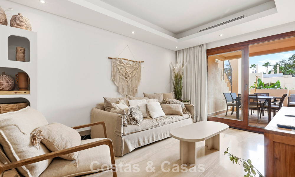 Penthouse moderne à vendre dans une résidence en première ligne de plage sur le New Golden Mile entre Marbella et Estepona 805438