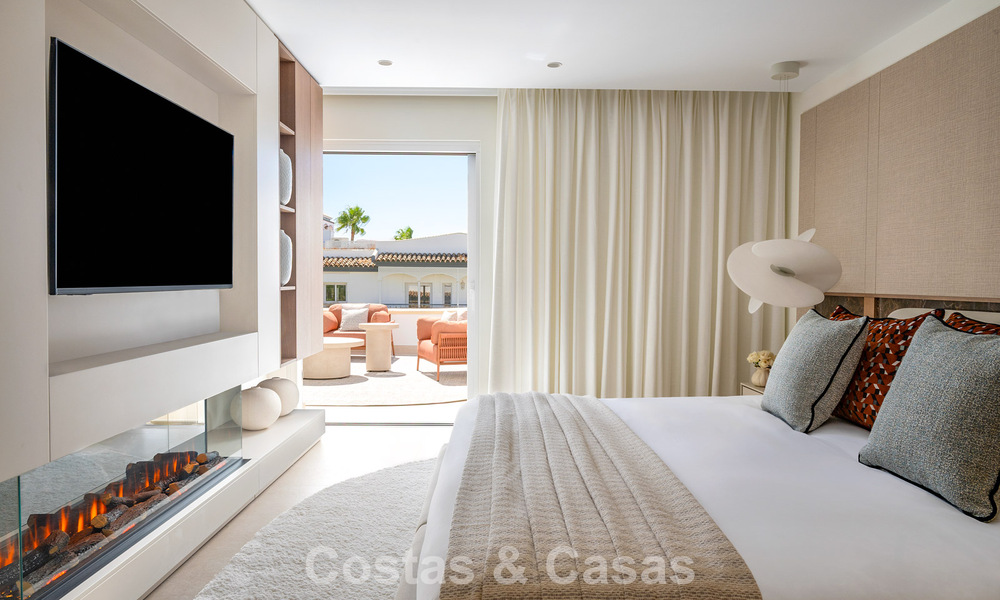 Appartements en vente dans Dominion Beach, un complexe exclusif en première ligne de plage dans la Nueva Milla de Oro entre Marbella et Estepona 805374