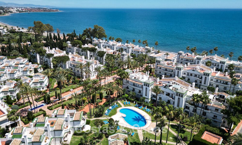Appartements en vente dans Dominion Beach, un complexe exclusif en première ligne de plage dans la Nueva Milla de Oro entre Marbella et Estepona 805391