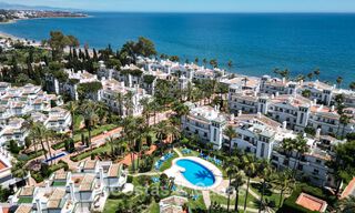 Appartements en vente dans Dominion Beach, un complexe exclusif en première ligne de plage dans la Nueva Milla de Oro entre Marbella et Estepona 805391 