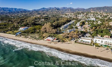 Appartements à vendre dans une résidence en première ligne de plage à Elviria, Marbella Est 805127