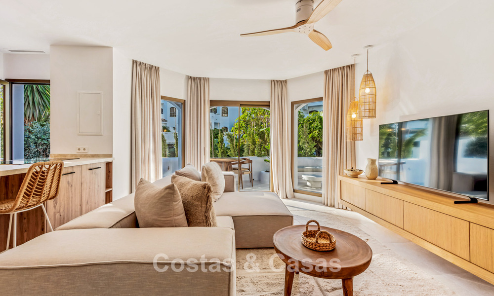 Appartements à vendre dans une résidence en première ligne de plage à Elviria, Marbella Est 805150