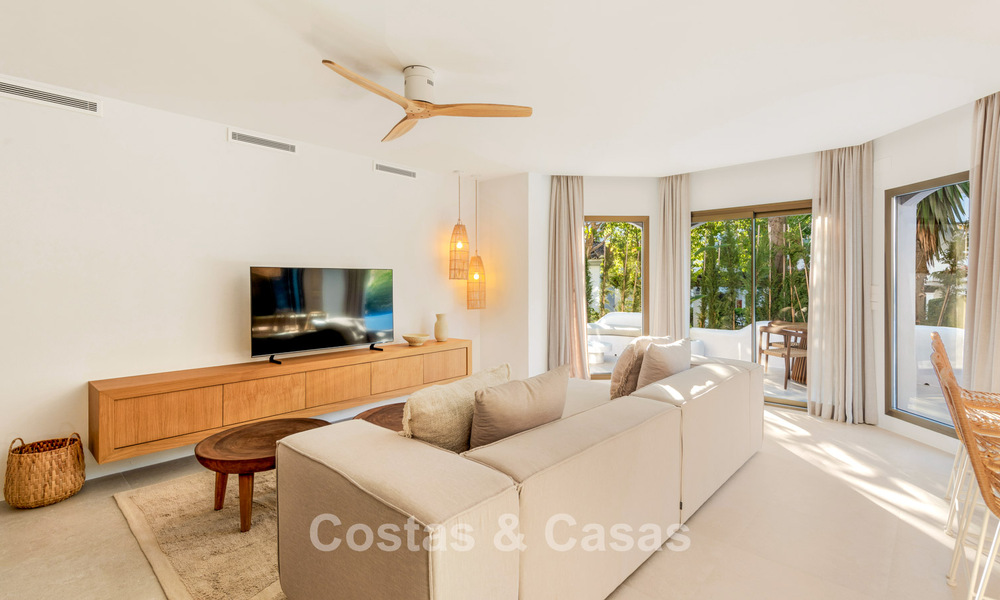 Appartements à vendre dans “Golden Beach”, une résidence en première ligne de plage à Elviria, Marbella Est 805255