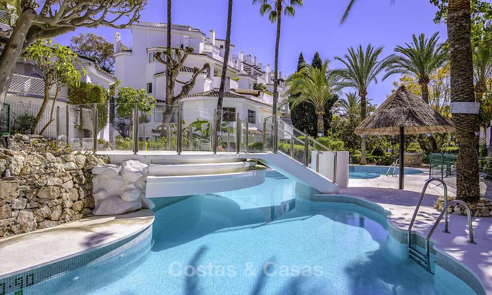 Appartements à vendre dans “Golden Beach”, une résidence en première ligne de plage à Elviria, Marbella Est 805273