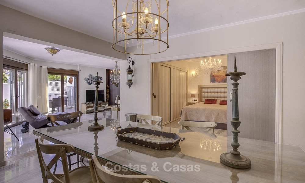 Appartements à vendre dans “Golden Beach”, une résidence en première ligne de plage à Elviria, Marbella Est 805276