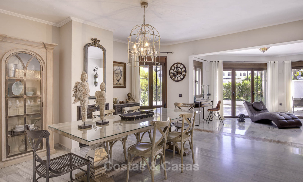Appartements à vendre dans “Golden Beach”, une résidence en première ligne de plage à Elviria, Marbella Est 805277