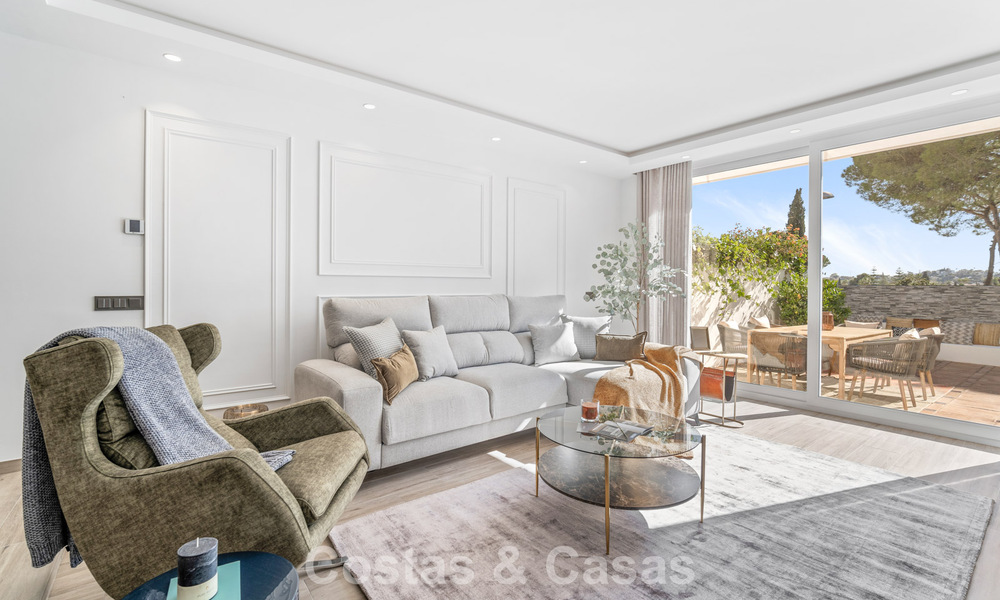 Maisons à vendre à 'Peña Blanca', une urbanisation sécurisée 24h, au cœur du golf d’Aloha, Nueva Andalucía, Marbella 805223