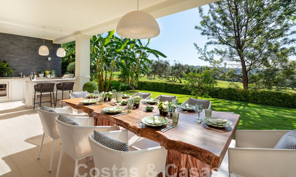 Maisons à vendre à 'Peña Blanca', une urbanisation sécurisée 24h, au cœur du golf d’Aloha, Nueva Andalucía, Marbella 805236