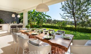 Maisons à vendre à 'Peña Blanca', une urbanisation sécurisée 24h, au cœur du golf d’Aloha, Nueva Andalucía, Marbella 805236 
