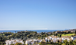 Appartements modernes de luxe à vendre avec vue sur la mer à Botanic, une résidence sécurisée à Benahavís - Marbella 805481 