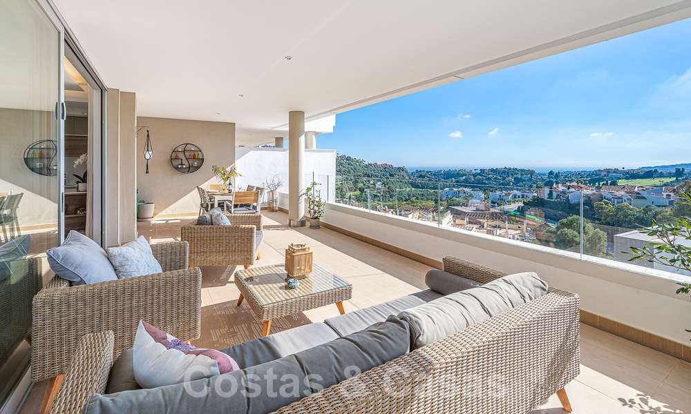 Appartements modernes de luxe à vendre avec vue sur la mer à Botanic, une résidence sécurisée à Benahavís - Marbella 805488