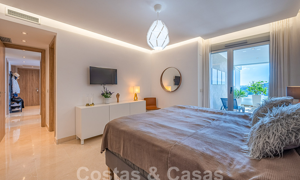 Appartements modernes de luxe à vendre avec vue sur la mer à Botanic, une résidence sécurisée à Benahavís - Marbella 805490