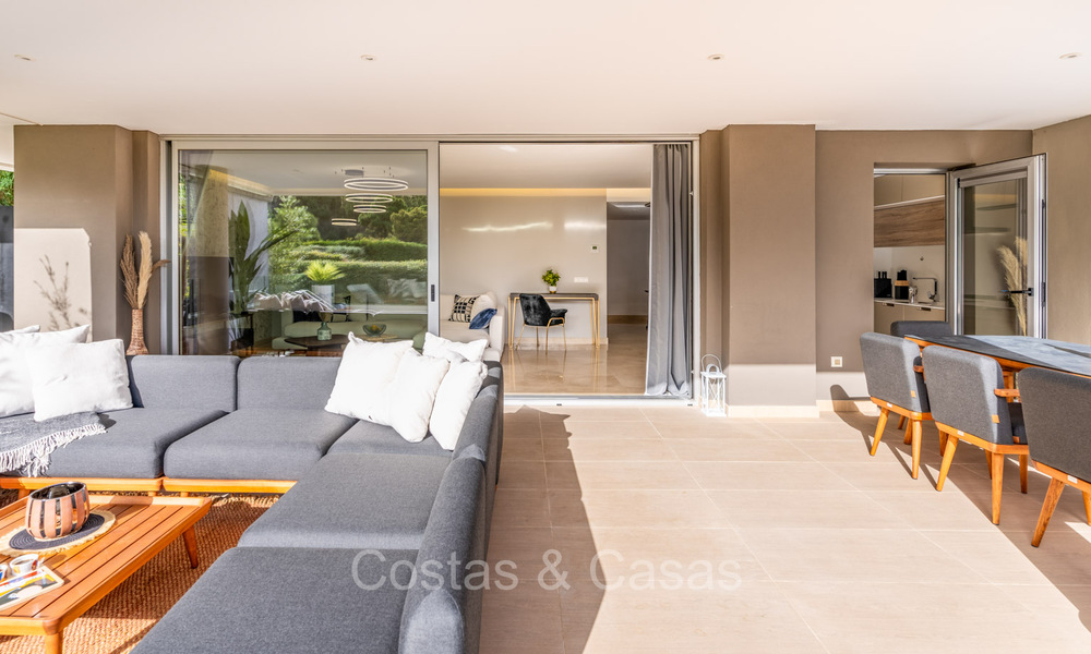Appartements modernes de luxe à vendre avec vue sur la mer à Botanic, une résidence sécurisée à Benahavís - Marbella 805495
