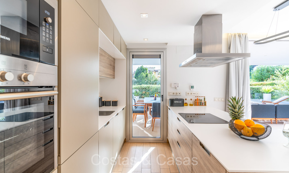 Appartements modernes de luxe à vendre avec vue sur la mer à Botanic, une résidence sécurisée à Benahavís - Marbella 805497