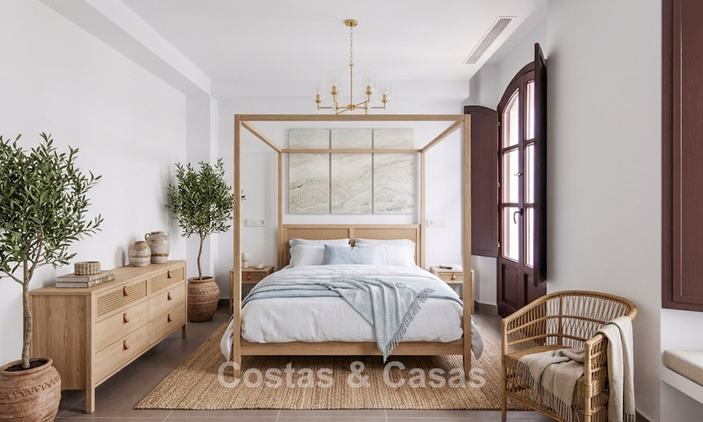 5 maisons mitoyennes exclusives à vendre dans le charmant centre historique d’Estepona 805639