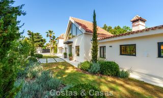 Luxueuse villa de plain-pied avec piscine chauffée à vendre, en bord de mer près de Puerto Banús et San Pedro, Marbella 805777 
