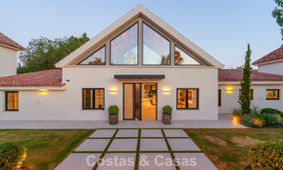 Luxueuse villa de plain-pied avec piscine chauffée à vendre, en bord de mer près de Puerto Banús et San Pedro, Marbella 805782 