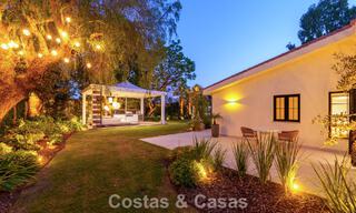 Luxueuse villa de plain-pied avec piscine chauffée à vendre, en bord de mer près de Puerto Banús et San Pedro, Marbella 805789 