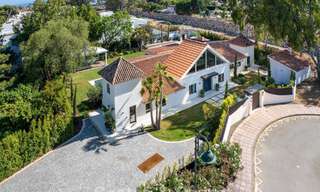 Luxueuse villa de plain-pied avec piscine chauffée à vendre, en bord de mer près de Puerto Banús et San Pedro, Marbella 805791 