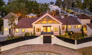 Luxueuse villa de plain-pied avec piscine chauffée à vendre, en bord de mer près de Puerto Banús et San Pedro, Marbella 805796 
