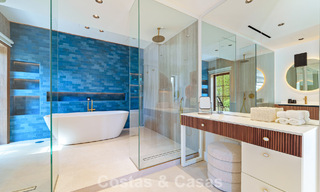Luxueuse villa de plain-pied avec piscine chauffée à vendre, en bord de mer près de Puerto Banús et San Pedro, Marbella 805805 