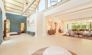 Luxueuse villa de plain-pied avec piscine chauffée à vendre, en bord de mer près de Puerto Banús et San Pedro, Marbella 805822 
